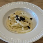 La Stalla - 手延べパスタ、発酵バターのソース、神奈川の国産トリュフ