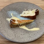 La Stalla - マスカルポーネの小麦粉有無しの２つのタルト