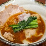 中華そば 千乃鶏 - 特製鰹昆布水つけ麺