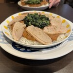 火星カレー - 草カレー、鴨トッピング