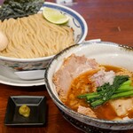 中華そば 千乃鶏 - 特製鰹昆布水つけ麺