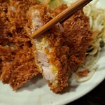 かつ善 - 特上ロースかつ定食