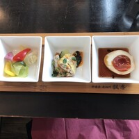 中国菜 老四川 飄香 銀座三越店 - 前菜三種もり