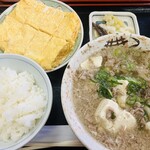 一富士食堂 - 肉吸い定食とだし巻き