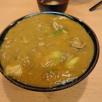 力餅 - 肉カレー丼590円✨
