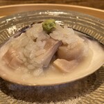 温石 - ⑪大和蛤(静岡県駿河湾産、サスエ前田魚店)のおじや