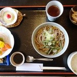 龍洞 - そば定食 