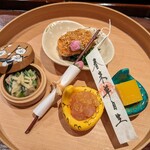 研覃 ほりべ - 1人分づつ取り分けて下さいました