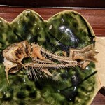 研覃 ほりべ - こちらは頭と骨　全て美味しく頂けました