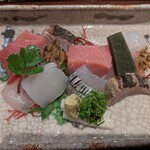 研覃 ほりべ - 色々な種類のお魚が頂けて嬉しい