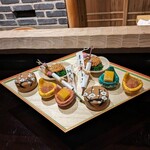 研覃 ほりべ - 八寸　2人分