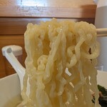喜多方 満喜 - ツルツル感マックスの中太麺