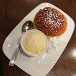 ドリア＆グラタンなつめ - スフレパンケーキ(バニラ添え)
