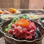 厳選焼肉 一石三鳥 - 山形牛和牛ユッケ★★★