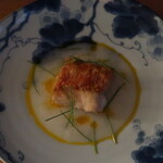 松笠烤金目鯛蕪菁甘藍沙拉調味汁