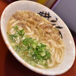 Naniwa Shokumendokoro - あぶらかすうどん（８００円）２０２４年２月