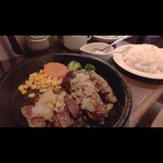 いきなりステーキ - ワイルドコンボ 100g+150g