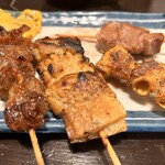 三六 - おまかせ焼き鳥、種類数をお伝えすれば後は自動提供されます。