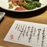 炭火原始焼と蔵元焼酎の店 のどぐろの中俣 - 