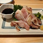 寿司・焼鳥・酒肴 すしの和 - 赤鶏のタタキ