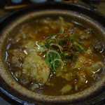 なか栄 - 牛すじ煮込み（ピリ辛です）