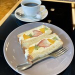 木村家 銀座本店 - フルーツサンドセット