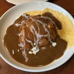 Nakano Burikku - 濃厚デミのオムライスランチ1100円(税別)