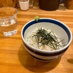 博多水炊きらーめん うかんむり - 〆ご飯