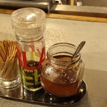 スープ料理 タマキハル - オリジナル調味料