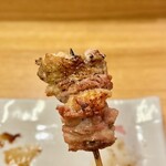 地葉はなれ - 2024.2.  せせり(丹沢滋黒軍鶏)