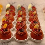 ザ・テラス - カシスとチョコレートのムース