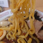 浜松町 スタンド富士 - 麺はこんなかんじ。