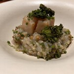 馳走西健一 - 平貝のリゾット