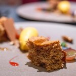 Peruvian Bepoca - 2024.2 甜點拼盤（魯克瑪冰淇淋、肉桂蛋糕、碧根果、新鮮水果、焦糖煉乳醬）