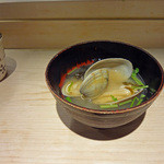 鮨でですけ - 絶品！あさりのお汁
