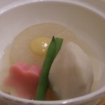 赤穂パークホテル - ふろふき大根  海老芋うまい！