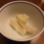 伊藤家 - お通し　今日は大根