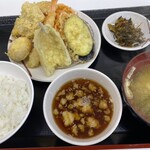 天ぷらみつやす - 料理写真:みつやす定食＝880円