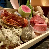 炭和食かなうS 特別室 - 食材