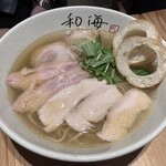 らーめん専門 和海  - 塩とんこつラーメン