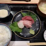 Higobashi Inada - お造り定食