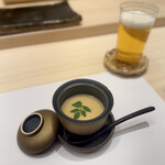 Ginza Sushiden - すっぽんの茶碗蒸し