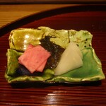 京味 もと井 - 香物。