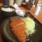 とんかつ華 - ロースカツランチ