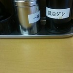 ラーメン　○菅 - ピカピカのカウンター