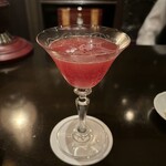 Bar Noble YOKOHAMA - ザクロのカクテル