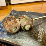 炭火串焼き 辻堂呑場 タイヨウ - ピーマンチーズ巻