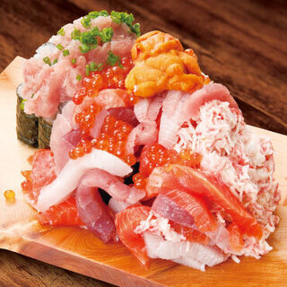 The hearty spilled Sushi is a must-try!