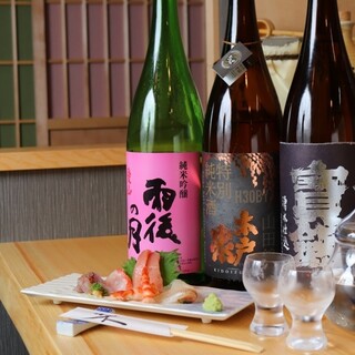 お料理にあった日本酒を…