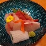ひのでや - お刺身盛り合わせ